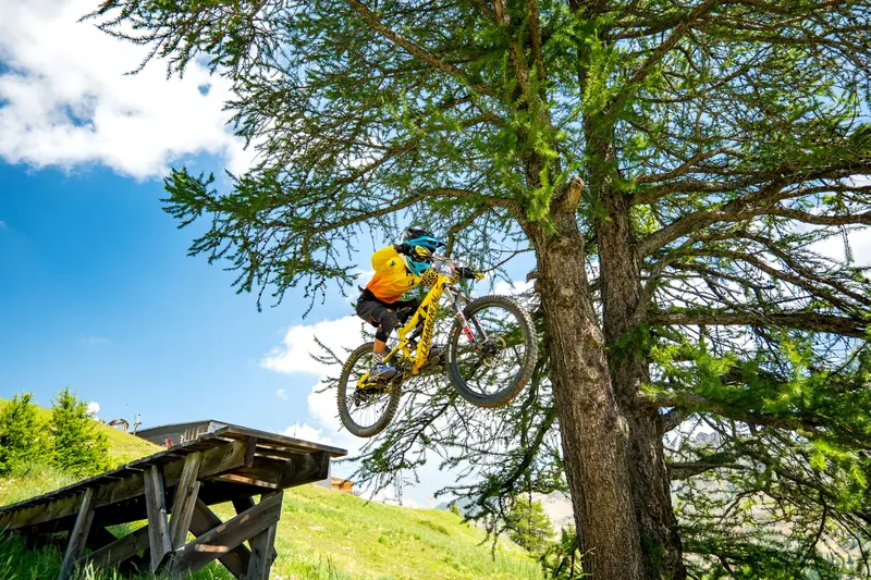 Stage VTT de descente sur le Bike Park d’Isola 2000